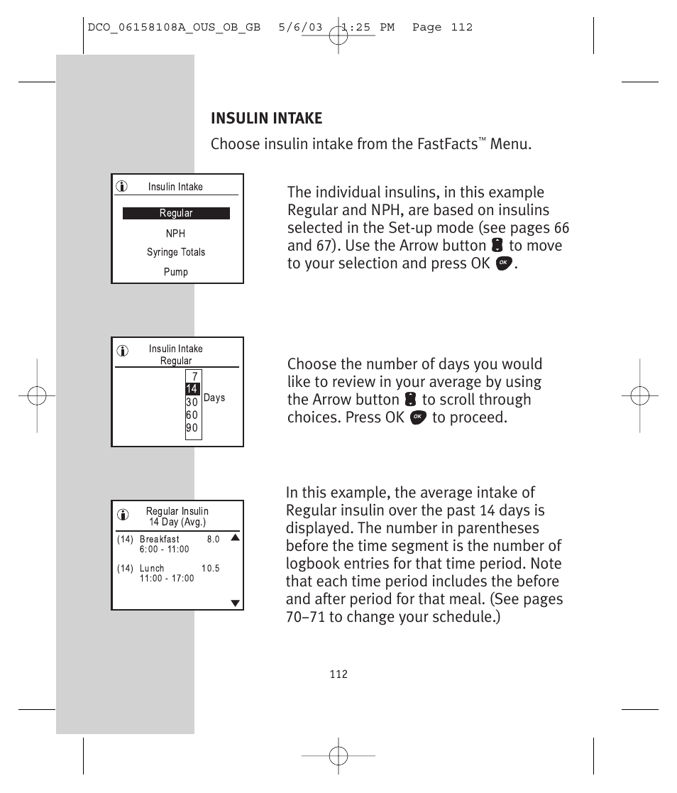 Lifescan UltraSmart User Manual | Page 121 / 134