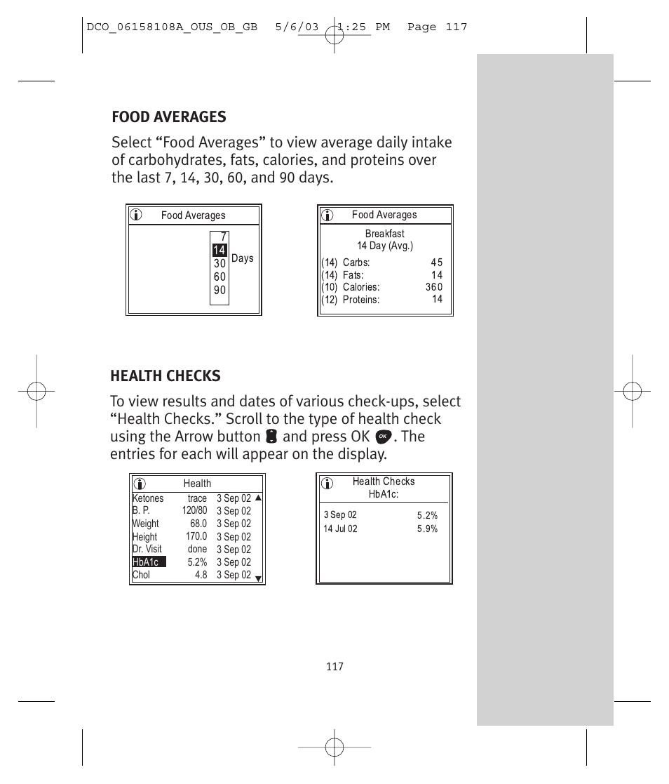 Lifescan UltraSmart User Manual | Page 126 / 134