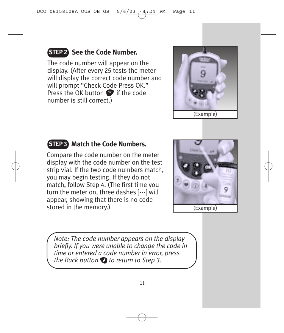Lifescan UltraSmart User Manual | Page 20 / 134