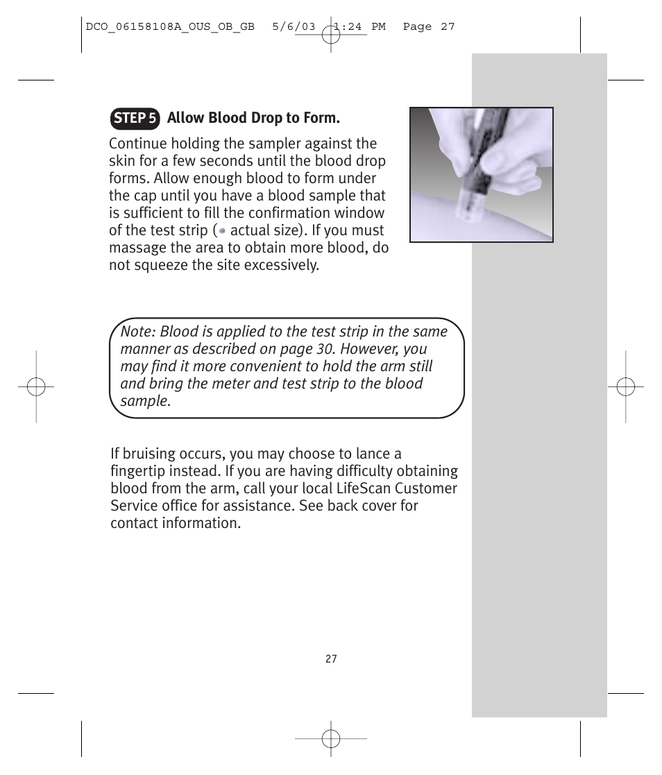 Lifescan UltraSmart User Manual | Page 36 / 134
