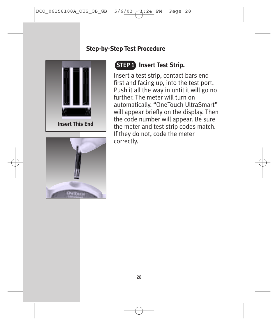 Lifescan UltraSmart User Manual | Page 37 / 134