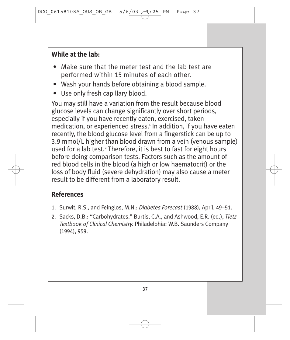 Lifescan UltraSmart User Manual | Page 46 / 134