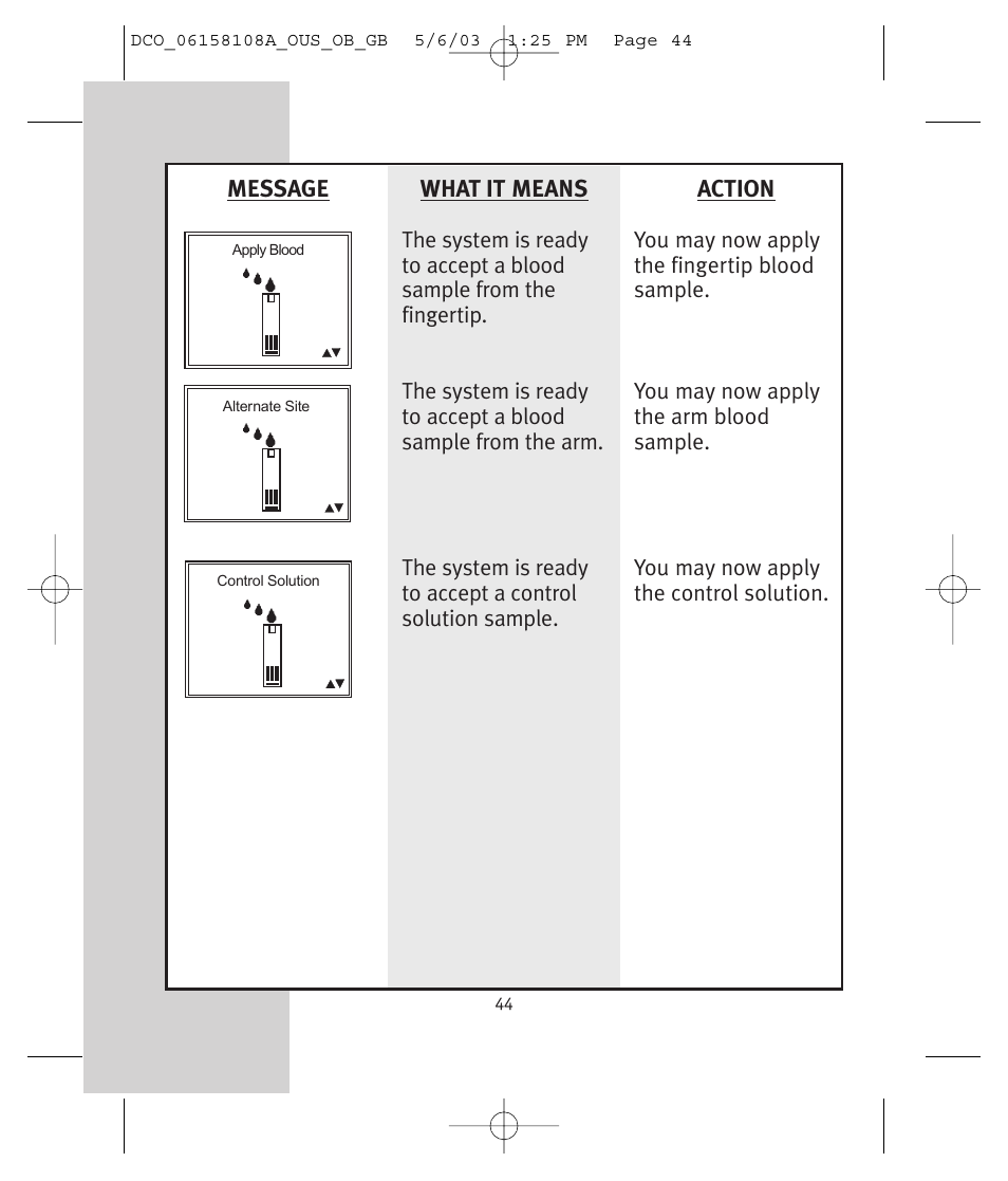 Lifescan UltraSmart User Manual | Page 53 / 134