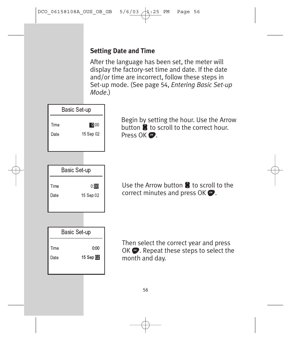 Lifescan UltraSmart User Manual | Page 65 / 134