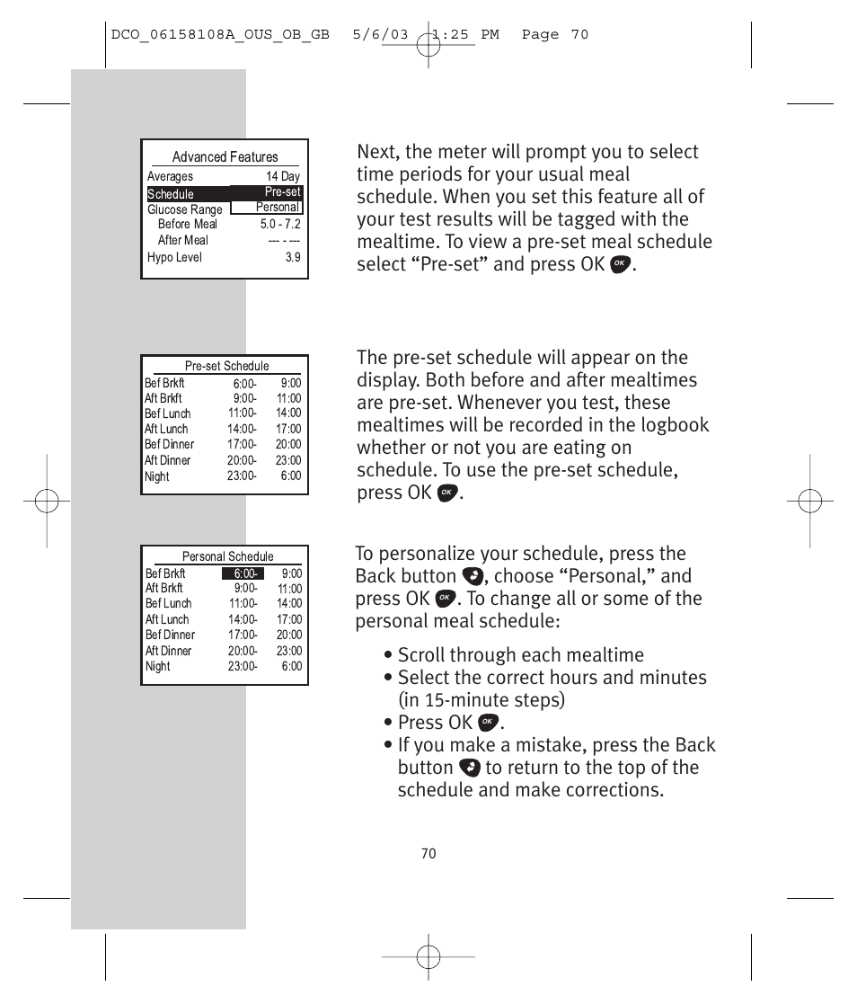 Lifescan UltraSmart User Manual | Page 79 / 134