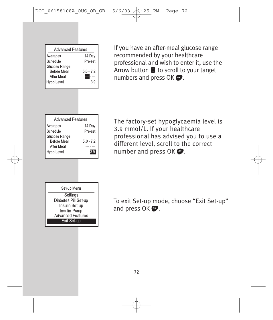 Lifescan UltraSmart User Manual | Page 81 / 134