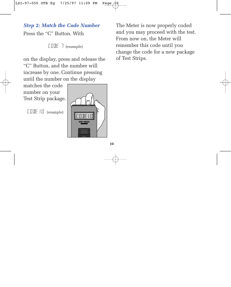 Lifescan ONE TOUCH BASIC BLOOD GLUCOSE MONITORING SYSTEM User Manual | Page 17 / 85