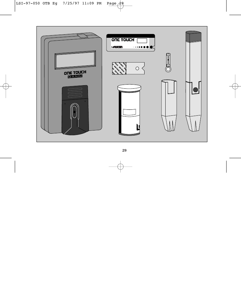 Deep regular | Lifescan ONE TOUCH BASIC BLOOD GLUCOSE MONITORING SYSTEM User Manual | Page 36 / 85