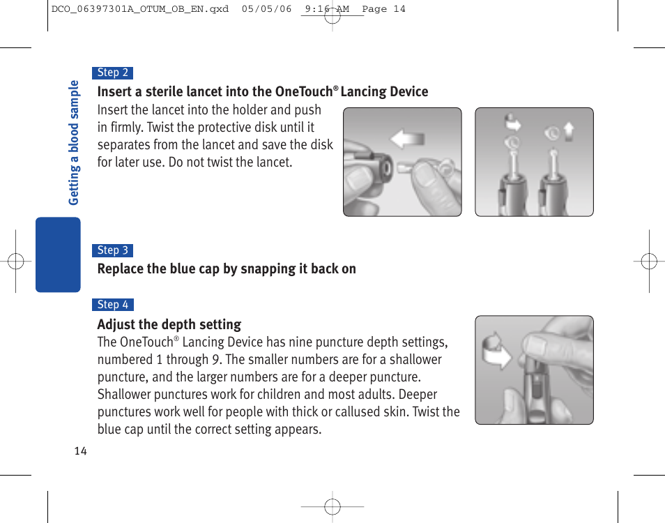 Lifescan ONE TOUCH Profile Blood Glucose Monitoring System User Manual | Page 19 / 55