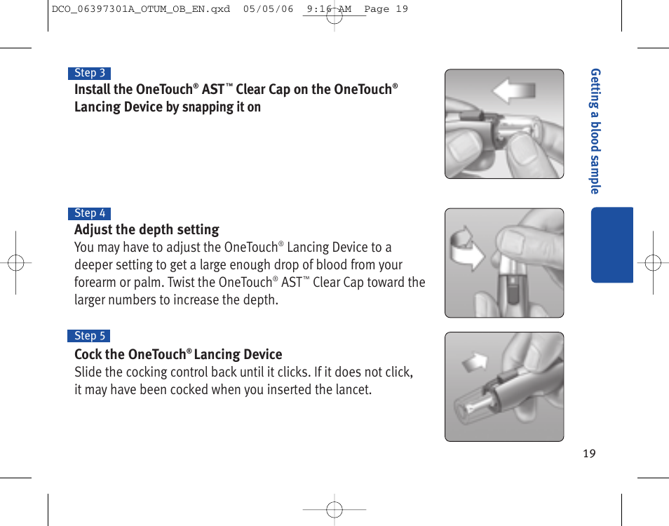 Lifescan ONE TOUCH Profile Blood Glucose Monitoring System User Manual | Page 24 / 55