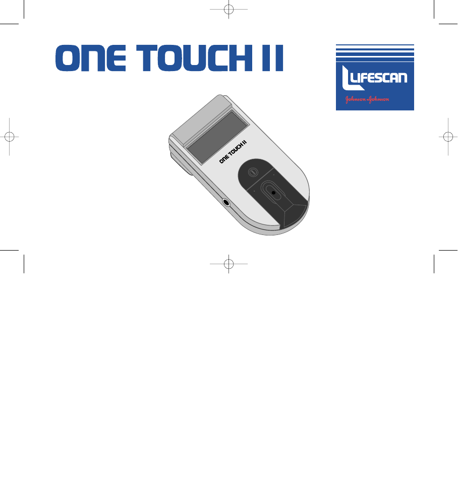 Lifescan One Touch ll User Manual | 85 pages