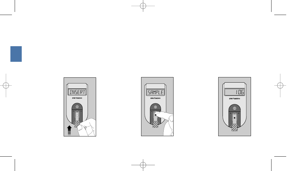 Testing your blood | Lifescan One Touch ll User Manual | Page 27 / 85