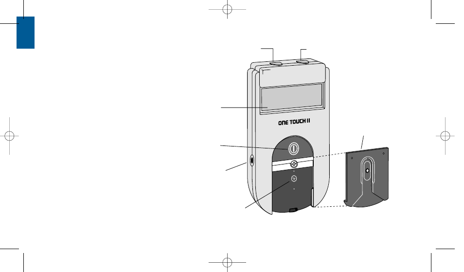 Getting to know the meter | Lifescan One Touch ll User Manual | Page 7 / 85