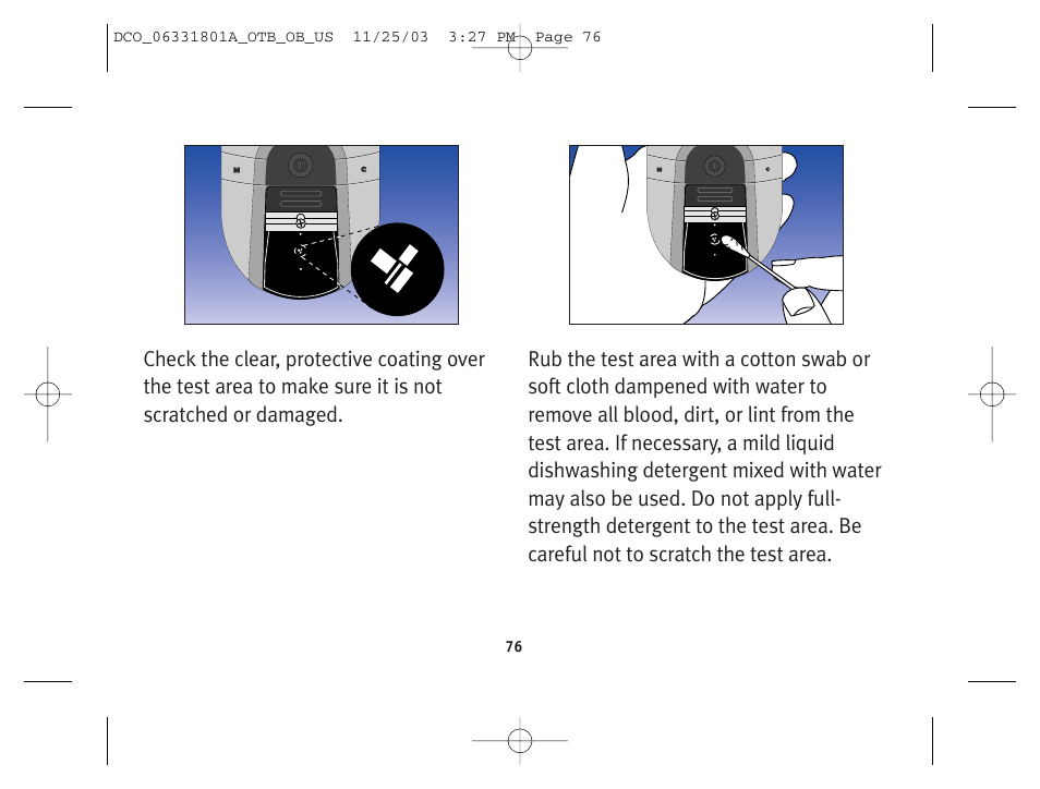 Lifescan OneTouch Basic Basic Blood Glucose Monitoring System User Manual | Page 84 / 98