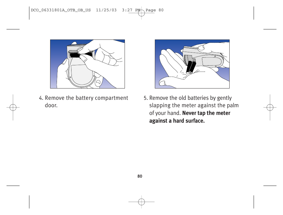 Lifescan OneTouch Basic Basic Blood Glucose Monitoring System User Manual | Page 88 / 98