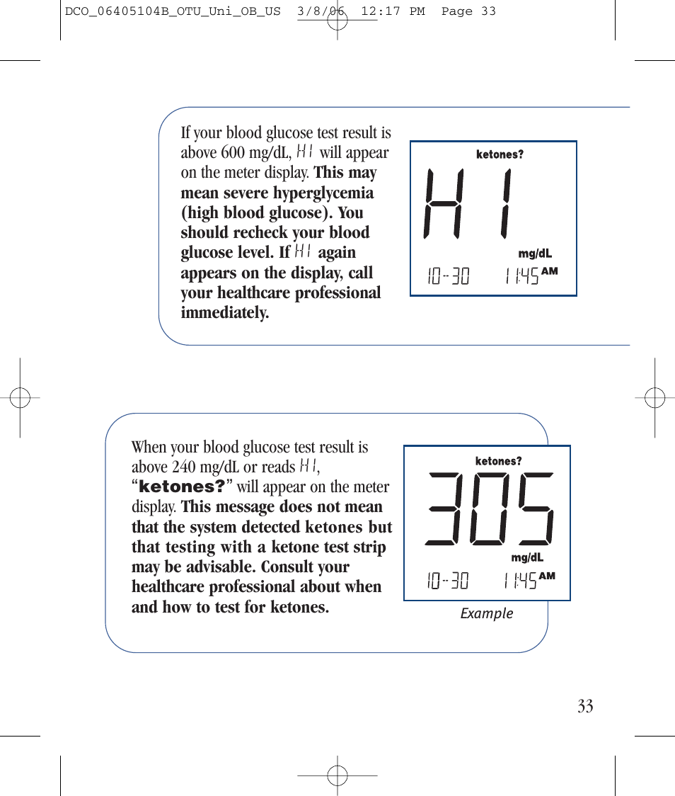 Lifescan Ultra User Manual | Page 41 / 73