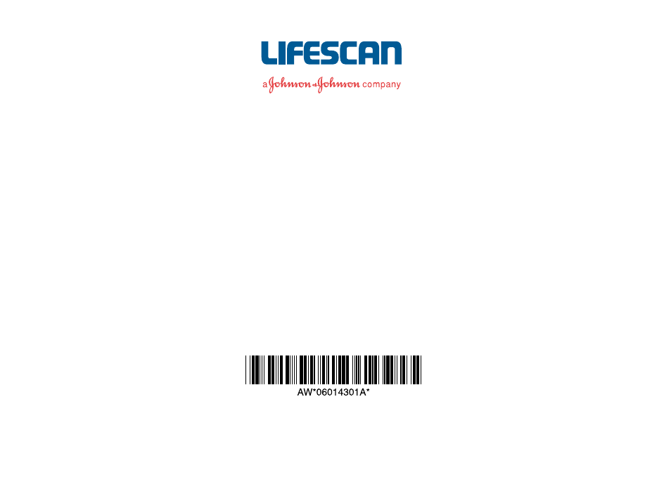 Lifescan One Touch Basic Plus Diabetes Monitoring System User Manual | Page 78 / 78