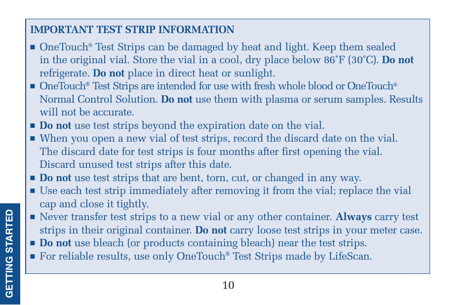 Lifescan Pocket Scan Blood Glucose Monitor System User Manual | Page 17 / 106