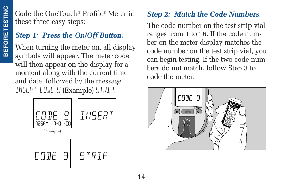 Lifescan Pocket Scan Blood Glucose Monitor System User Manual | Page 21 / 106
