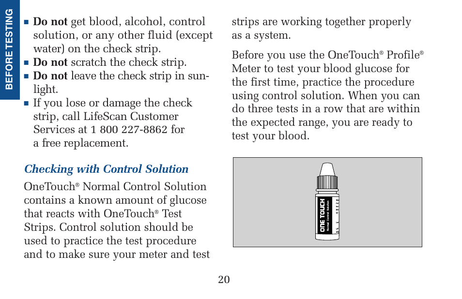 Lifescan Pocket Scan Blood Glucose Monitor System User Manual | Page 27 / 106