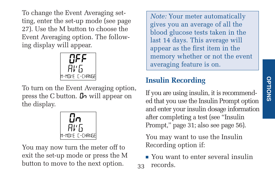 Lifescan Pocket Scan Blood Glucose Monitor System User Manual | Page 40 / 106