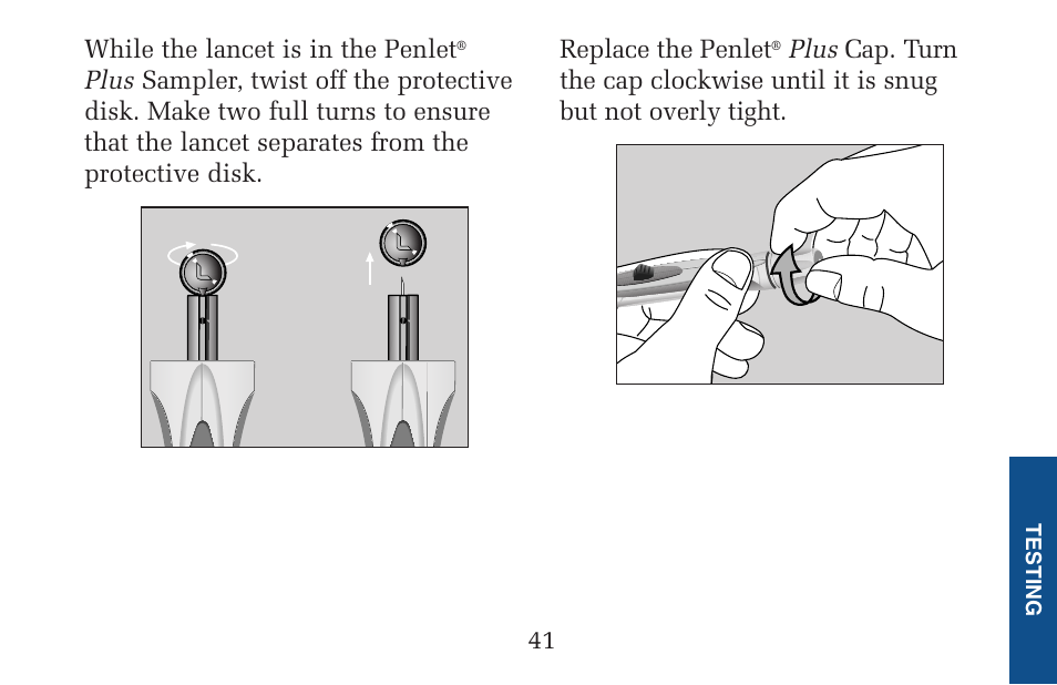 Lifescan Pocket Scan Blood Glucose Monitor System User Manual | Page 48 / 106