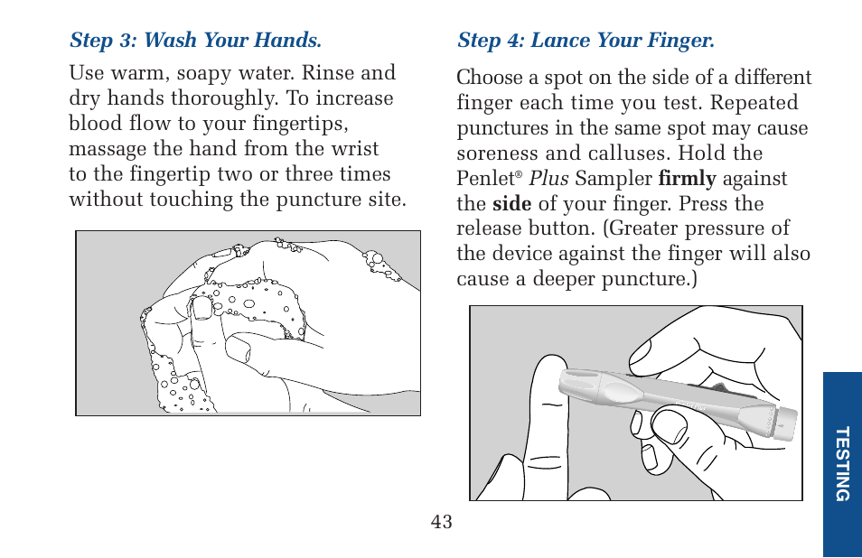 Lifescan Pocket Scan Blood Glucose Monitor System User Manual | Page 50 / 106