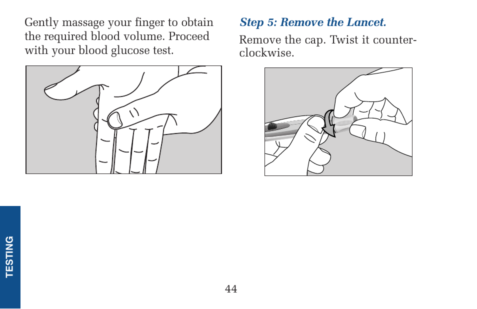 Lifescan Pocket Scan Blood Glucose Monitor System User Manual | Page 51 / 106