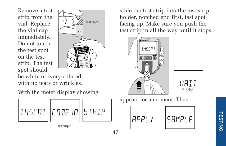 Lifescan Pocket Scan Blood Glucose Monitor System User Manual | Page 54 / 106