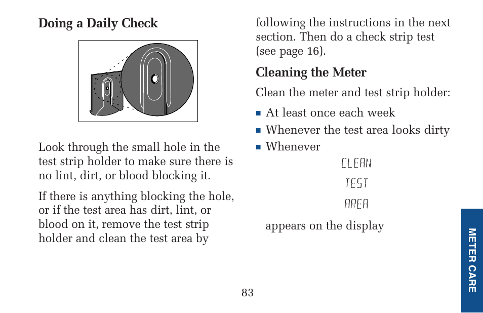 Lifescan Pocket Scan Blood Glucose Monitor System User Manual | Page 90 / 106
