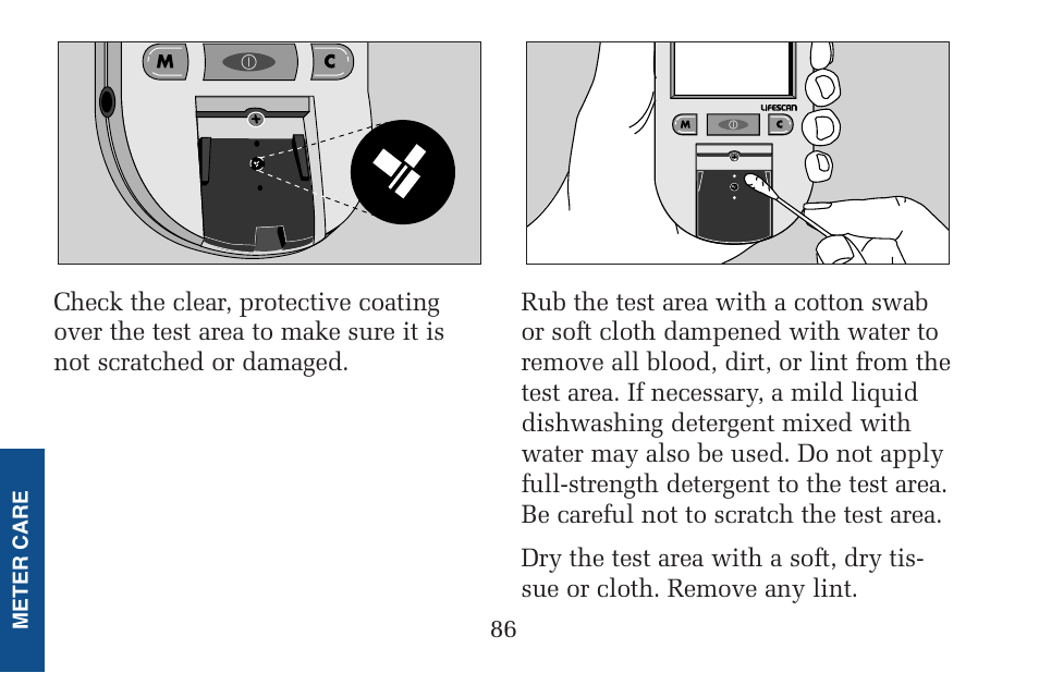 Lifescan Pocket Scan Blood Glucose Monitor System User Manual | Page 93 / 106