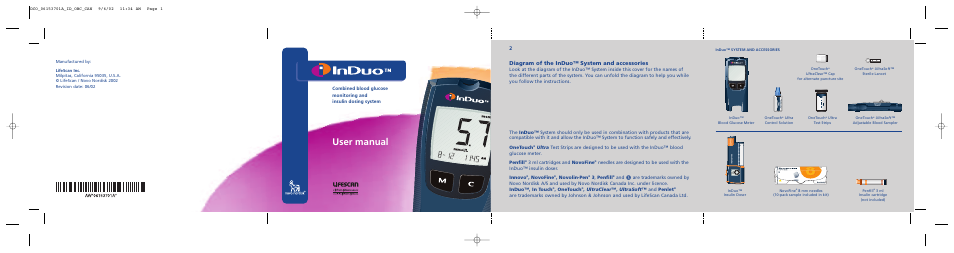 Lifescan In Duo User Manual | 90 pages