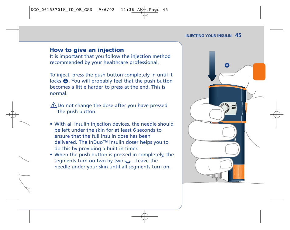 Lifescan In Duo User Manual | Page 45 / 90