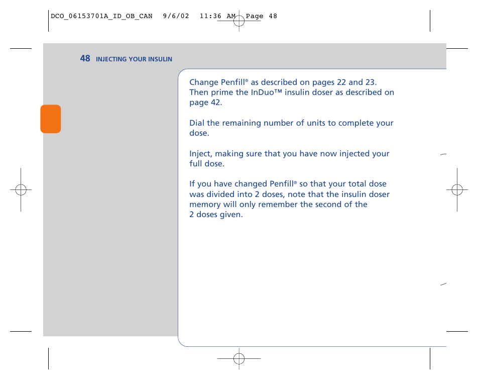 Lifescan In Duo User Manual | Page 48 / 90