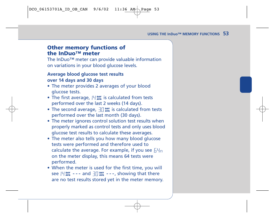 Lifescan In Duo User Manual | Page 53 / 90