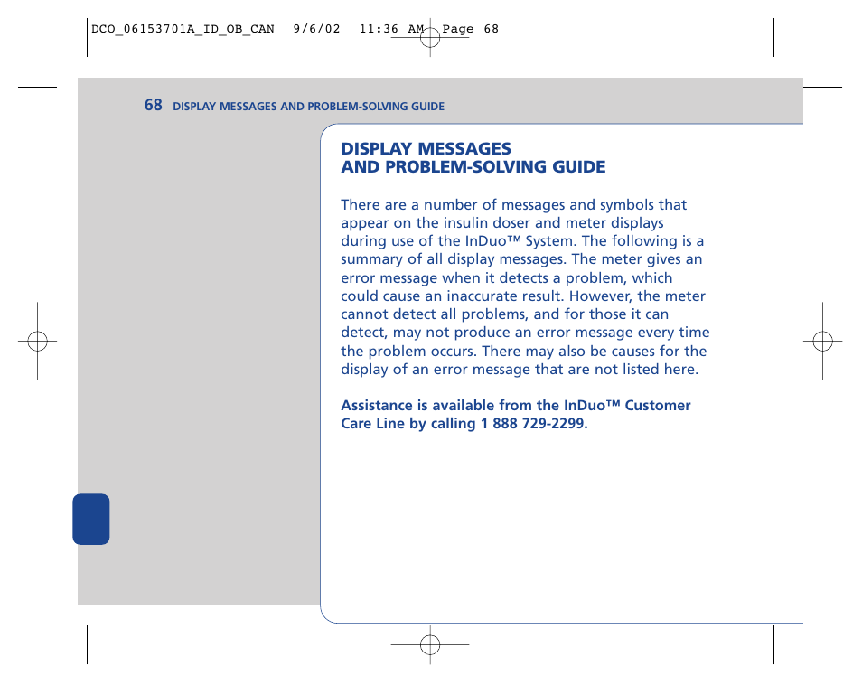 Lifescan In Duo User Manual | Page 68 / 90