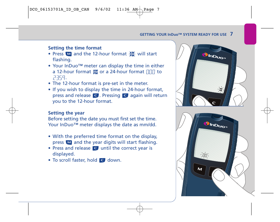 Lifescan In Duo User Manual | Page 7 / 90