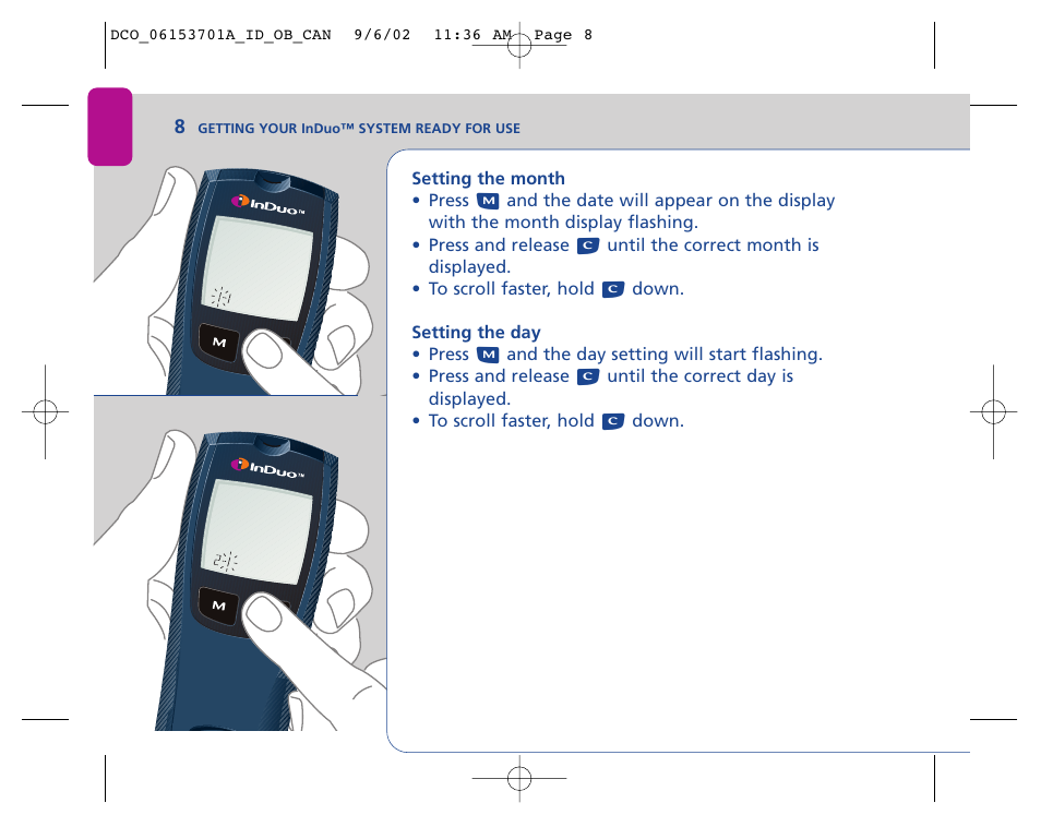 Lifescan In Duo User Manual | Page 8 / 90