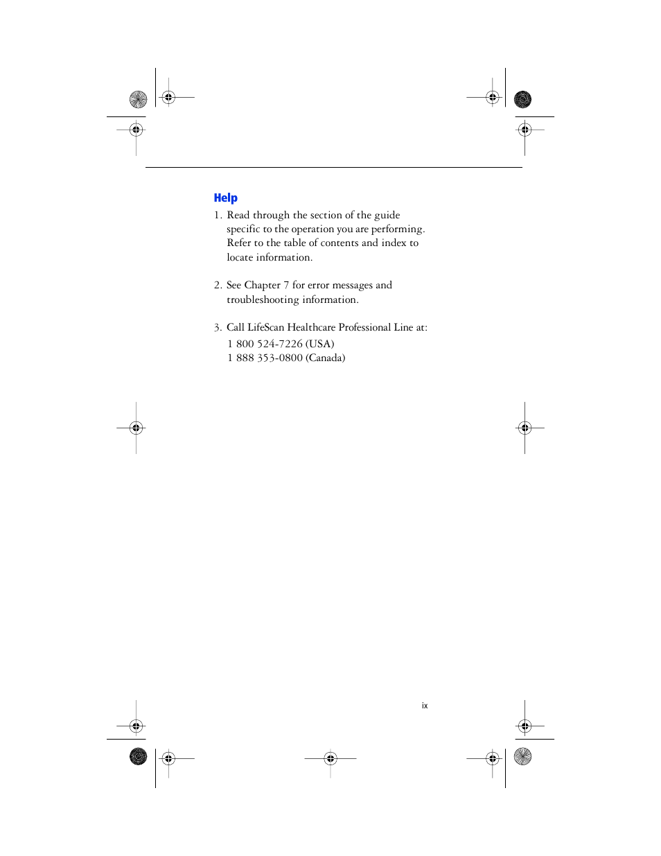 Lifescan SureStep Pro User Manual | Page 11 / 117