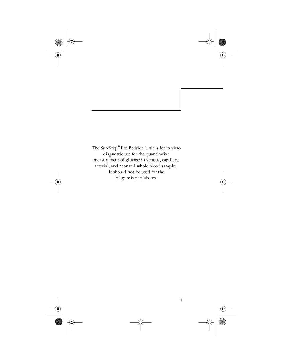 Space | Lifescan SureStep Pro User Manual | Page 3 / 117