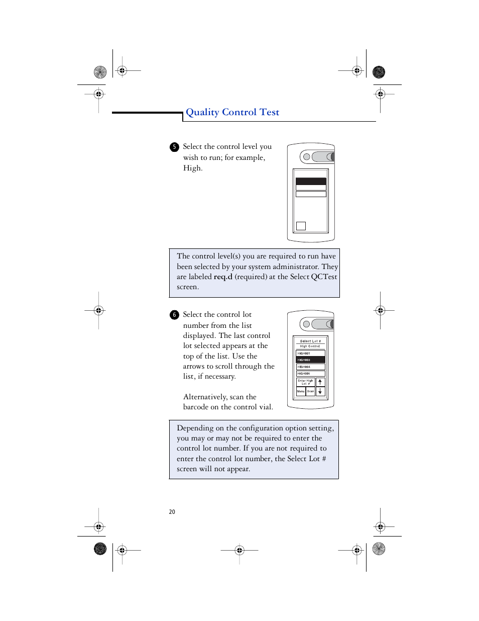 Body, Quality control test | Lifescan SureStep Pro User Manual | Page 32 / 117