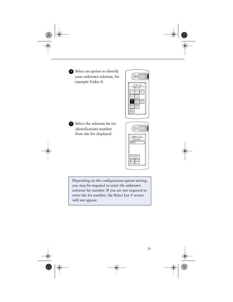 Body | Lifescan SureStep Pro User Manual | Page 83 / 117