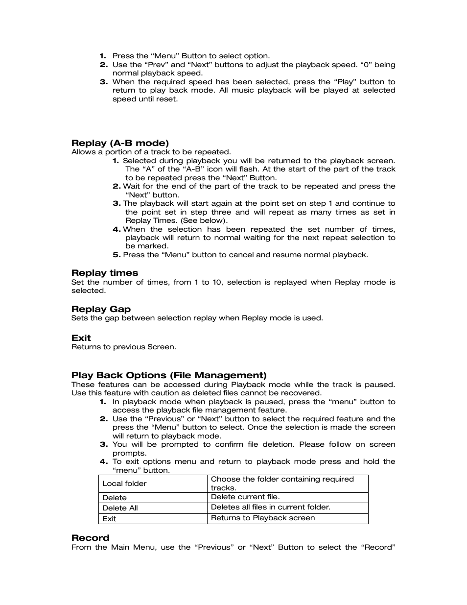 Laser Mini Mate MP3-2GA8 User Manual | Page 4 / 7