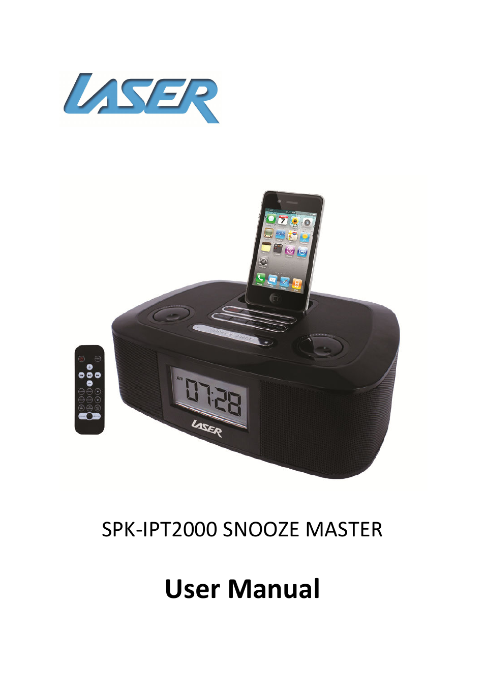 Laser SNOOZE MASTER SPK-IPT2000 User Manual | 14 pages