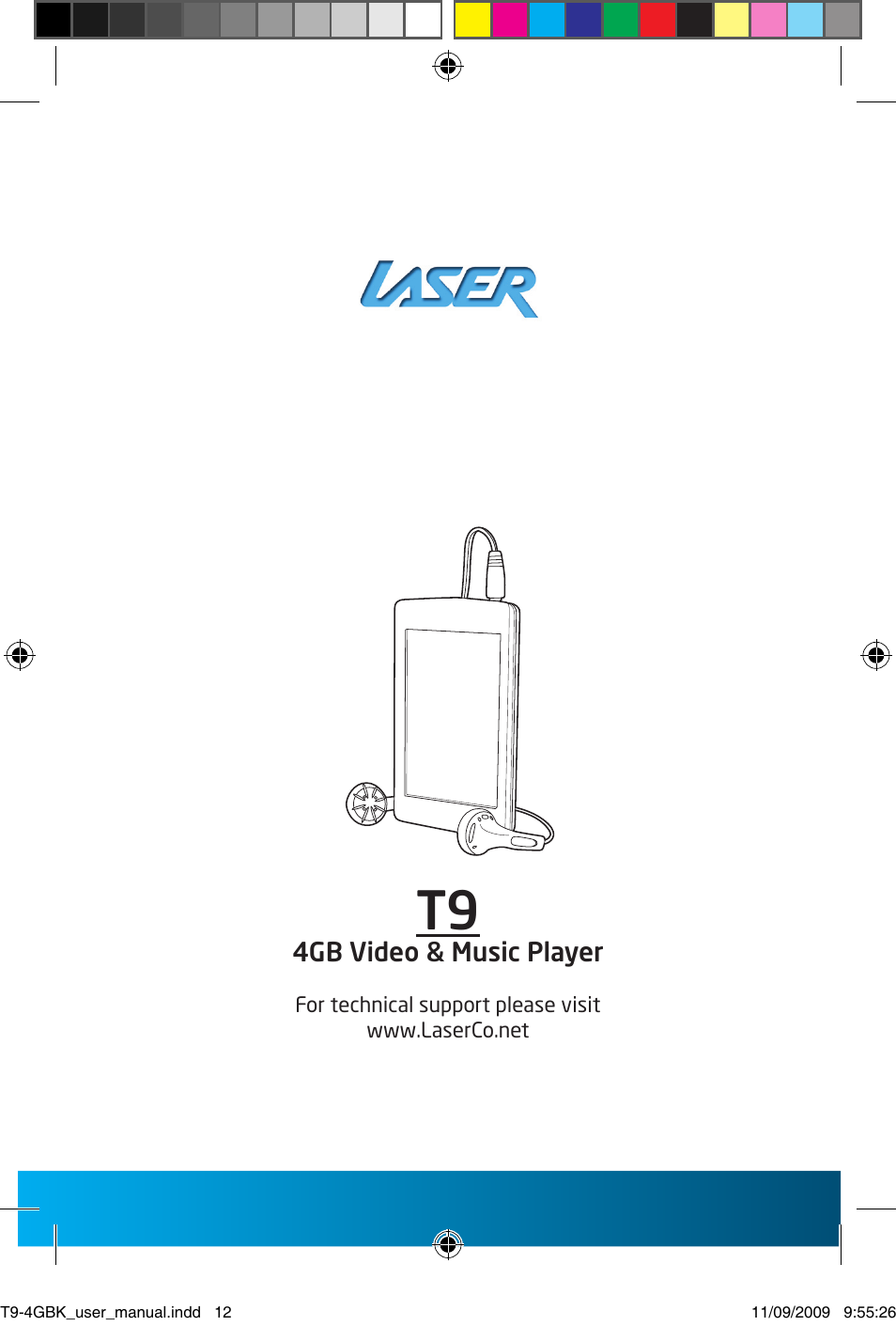 Laser MP4-T9-8GBK User Manual | Page 7 / 7