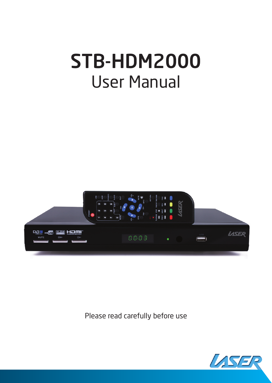Laser STB-HDM2000 User Manual | 12 pages