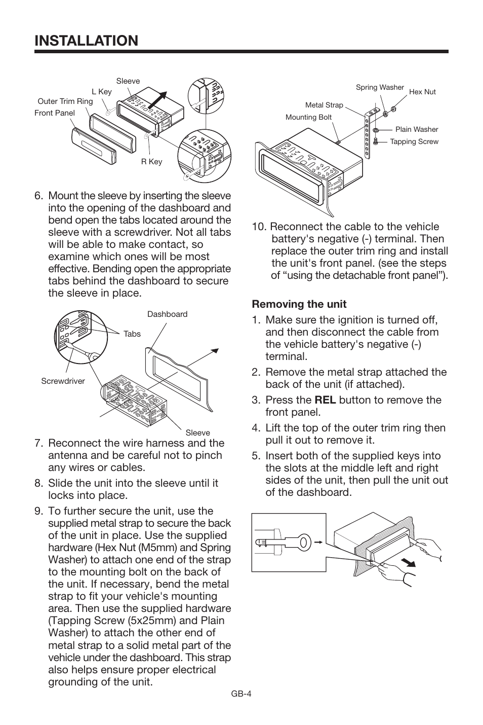 Installation | Lenco Marine CS-1004 User Manual | Page 4 / 19