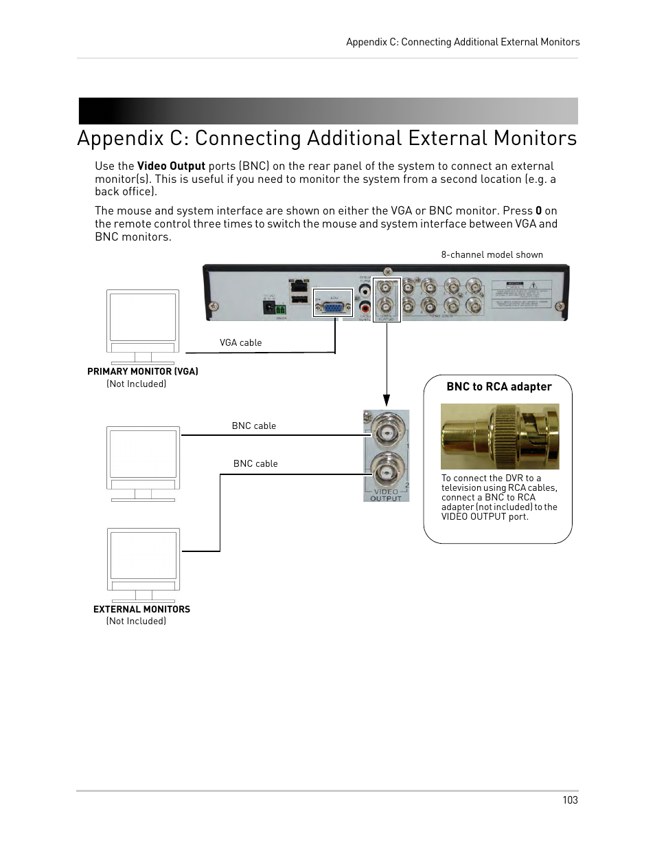 LOREX Technology DIGITAL VIDEO SURVEILLANCE RECORDER LH010 ECO BLACKBOX SERIES User Manual | Page 119 / 128