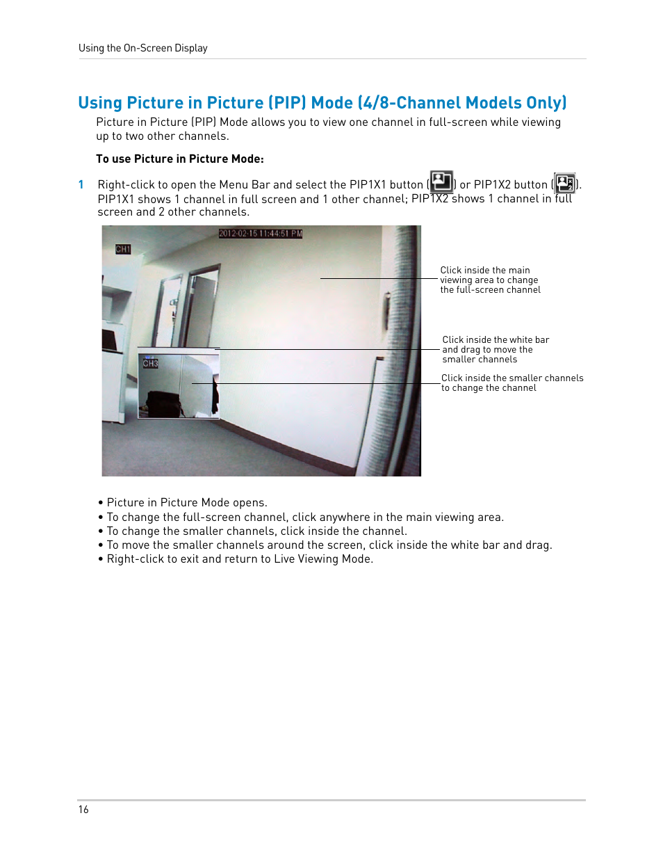 LOREX Technology DIGITAL VIDEO SURVEILLANCE RECORDER LH010 ECO BLACKBOX SERIES User Manual | Page 32 / 128