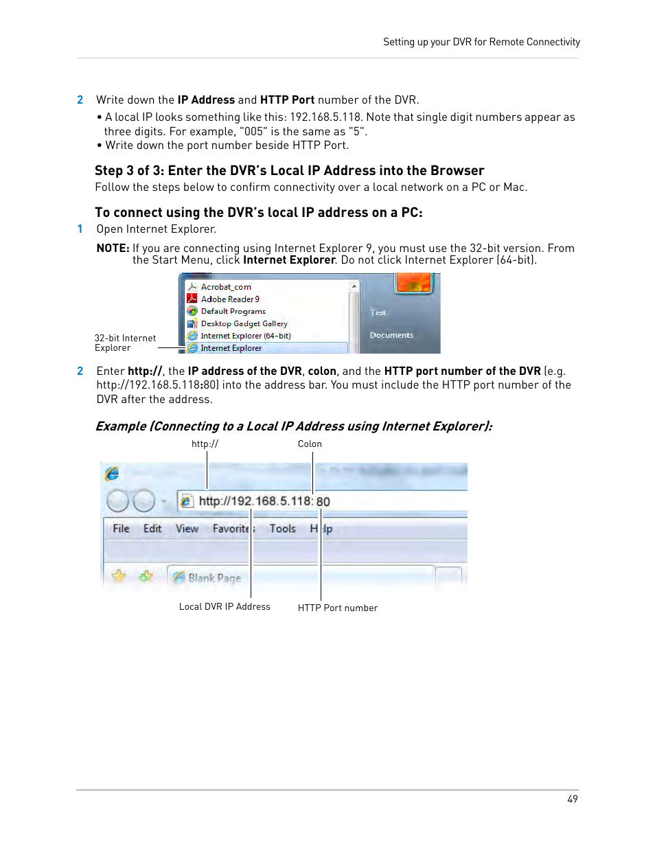 LOREX Technology DIGITAL VIDEO SURVEILLANCE RECORDER LH010 ECO BLACKBOX SERIES User Manual | Page 65 / 128